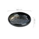 Axyaa Ceramic Round Tableware Set for Pasta, Steak, Salad, and Desserts