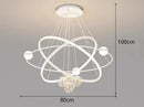 Axyaa LED Chandeliers for Modern Home Decor Lighting in Living Room and Dining Room