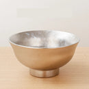 Axyaa Double-Layer Titanium Bowl & Spoon Set - Large, Anti-Scalding, Vacuum Tableware