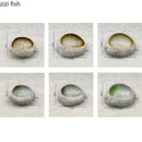 Axyaa Stone Bowl Set for Soup, Dessert, Snacks, Sushi - Creative Irregular Tableware