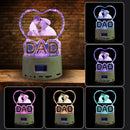 Axyaa Love Crystal Photo NightLight with Bluetooth Music Player