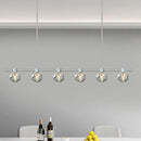 Axyaa Crystal Chandelier LED Light for Living Room, Restaurant, and Bar