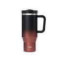 Axyaa Stainless Steel Thermal Water Bottle with Handle and Straw