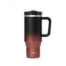 Axyaa Stainless Steel Thermal Water Bottle with Handle and Straw