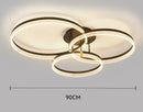 Axyaa Nordic LED Ceiling Lights for Home Decor and Room Lighting