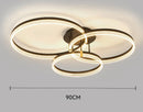 Axyaa Nordic LED Ceiling Lights Bedroom Living Room Indoor Lighting