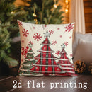 Axyaa Christmas Funny Pillow Covers for Sofa Bedroom Car - Rectangular Cushion
