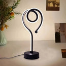 Axyaa Heart-Shaped Table Lamp with USB Three-Color Dimming - Ideal for Bedroom, Study, Living Room