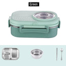Axyaa Stainless Steel Thermal Lunch Box & Soup Bowl Set with Spoon