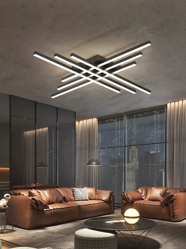 Axyaa Modern LED Ceiling Light: Elevate Your Living Space with Minimalist Elegance