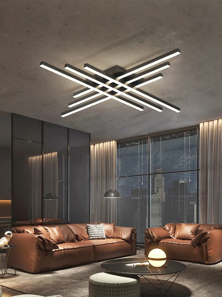 Axyaa Modern LED Ceiling Light: Elevate Your Living Space with Minimalist Elegance