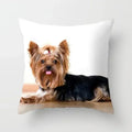 Axyaa Cute Dog Print Pillow Case for Bedroom Sofa Car Decor