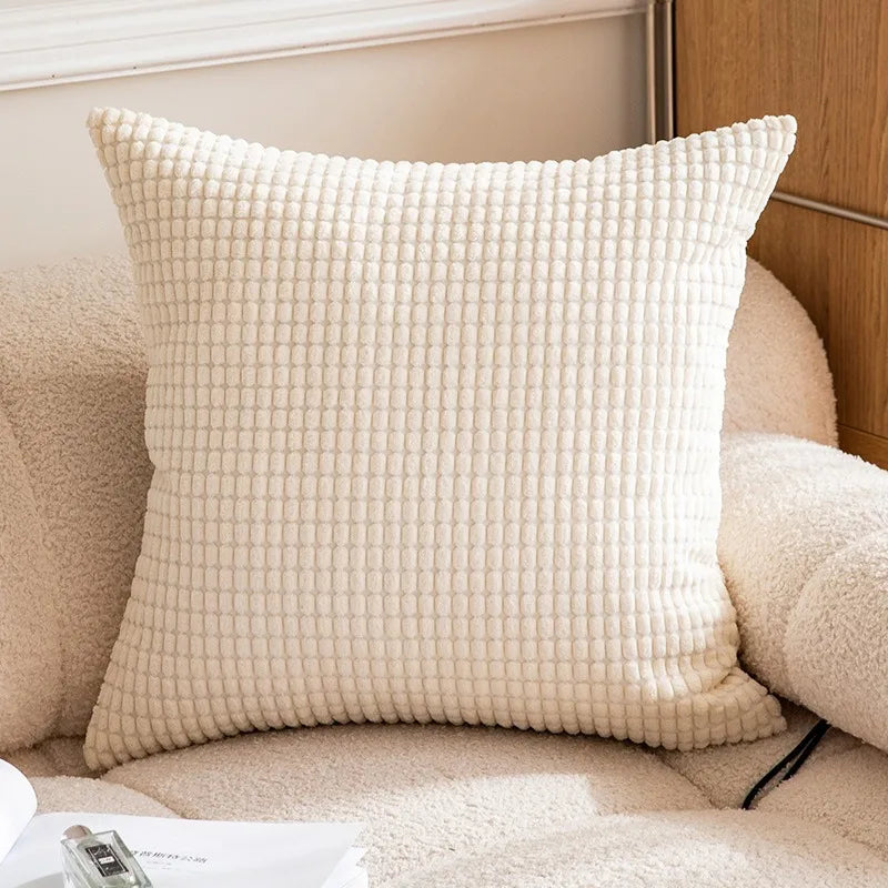 Decorative Square Pillow Cover, Axyaa Brand, Contemporary Style, 45x45CM Throw Pillow Cover