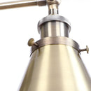Axyaa Industrial Iron LED Wall Lamp Plug-In Stair Light Fixture