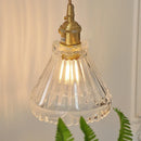 Axyaa Nordic LED Glass Wall Lights with Pull Chain Switch
