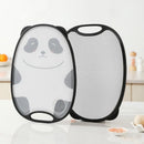 Axyaa Panda Stainless Steel Cutting Board, Kitchen Pp Cutting Board