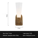 Axyaa Luxury Gold Silver Wall Sconce Glass Mirror Light