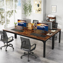 Axyaa 78.7" 2-Person Computer Workstation Desk
