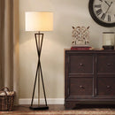 Axyaa Modern Minimalist Fabric Floor Lampshade for Home Lighting