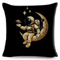 Axyaa Astronaut Sports Cushion: Fun Home Decor for Kids Room, Planet & Music Theme