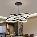 Axyaa Crystal Chandelier Pendant Light for Living Room Bedroom Ceiling Lighting
