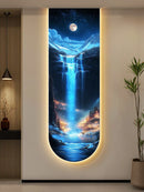 Axyaa LED Wall Decor Light with Remote Dimming for Bedroom, Living Room, Study