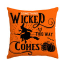 Halloween Ghost Pillowcase by Axyaa - Sofa Decor Throw Pillow Cover