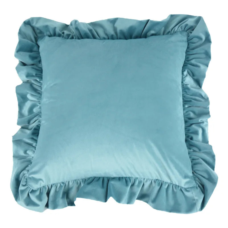 Axyaa Velvet Cushion Covers: Nordic Boho Style Decorative Pillows for Sofa and Bed
