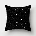 Axyaa Cartoon Star Astronaut Pillow Cover 45x45cm - Cute Moon Rocket Design.