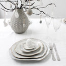 Axya Ceramic Dinnerware Set: Plates, Bowls, and Dishes for Western and Asian Cuisine