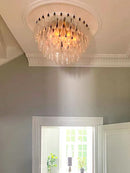 Axyaa Glass LED Ceiling Light Plafonnier Lustre Luxury Home Decor Bedroom Lighting