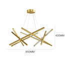 Axyaa LED Chandelier Dimming Ceiling Light for Modern Home Decor