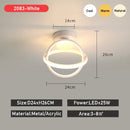 Axyaa LED Ceiling Lamp for Aisles & Rooms - Modern Aluminum Lighting Fixtures