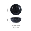 Axyaa Japanese Ceramic Seasoning Plate for Home & Restaurant Decor