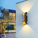 Axyaa 10W LED Outdoor Wall Lamp Aluminum Waterproof Garden Porch Lights