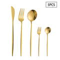 Axyaa 30/90pcs Stainless Steel Portuguese Cutlery Set for Family and Hotel