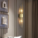 Modern LED Gold Wall Sconce by Axyaa for Home Decor, Living Room, Bedroom, Stairs