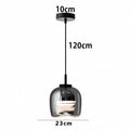Axyaa Modern LED Pendant Chandelier Light for Living Room Dining Indoor Lighting