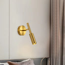 Axyaa Rotatable Metal Sconce Light LED Retro Design Bedroom Reading Lustres
