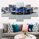 Cool Car Canvas Art Print by Axyaa - Alpine A4810 Picture for Home Decor