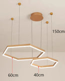 Axyaa Modern Dine Pendant Light Chandelier Indoor Ceiling Lamp LED Hanging Light