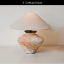 Axyaa Retro Ceramic Floor Lamp Jar Design LED Light Living Room Decor