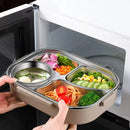 Axyaa Stainless Steel Insulated Bento Lunch Box Set with Bag - Office, School, Commercial