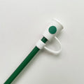 Axyaa Silicone Straw Cap: Dust Proof, Leak Proof, Cute Cover for 7-8mm Straws