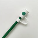 Axyaa Silicone Straw Cap: Dust Proof, Leak Proof, Cute Cover for 7-8mm Straws