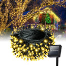 Solar Fairy Lights LED by Axyaa: Outdoor Garland for Patio, Yard, Tree, Wedding, Party
