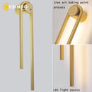 Axyaa Industrial Black Gold Wall Light for Home Decor & Lighting
