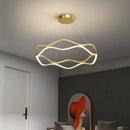 Axyaa Wave Pendant Lights: Modern Nordic Chandeliers for Dining, Bar, and Home Decor