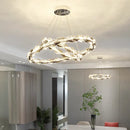 Circular Crystal Ceiling Light by Axyaa - Luxurious Living Room Decor