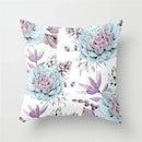 Axyaa Cactus Flower Succulent Plant Pillow Cover - Home Decorative Cushion Cover